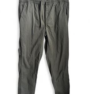 Green 100 cotton cargo pants